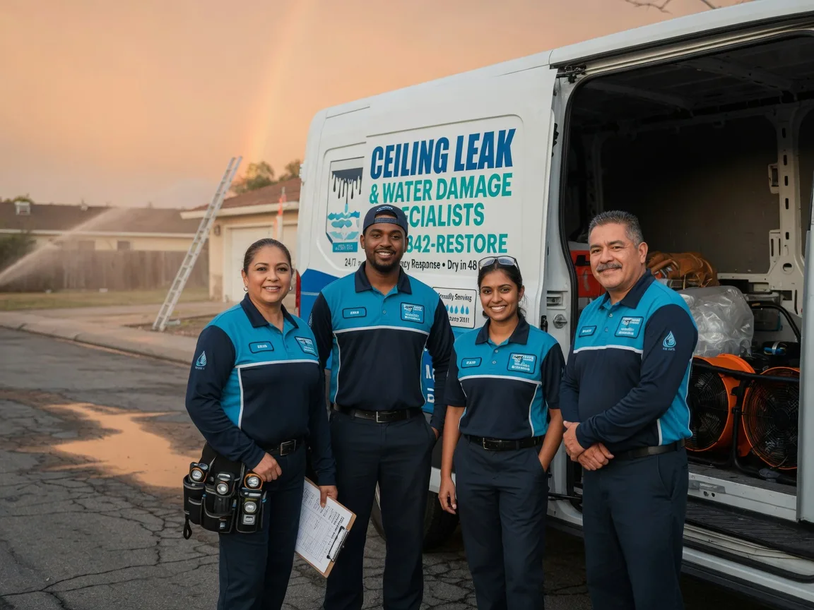 Ceiling Leak Cleanup company in Viola, DE
