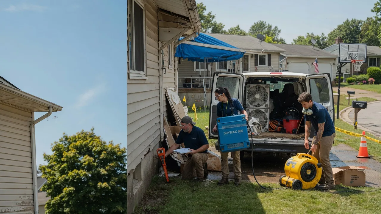 Ceiling Leak Cleanup in Viola, DE near me
